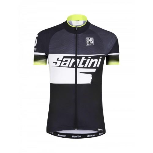 Santini ATOM S/S Jersey Full Zip