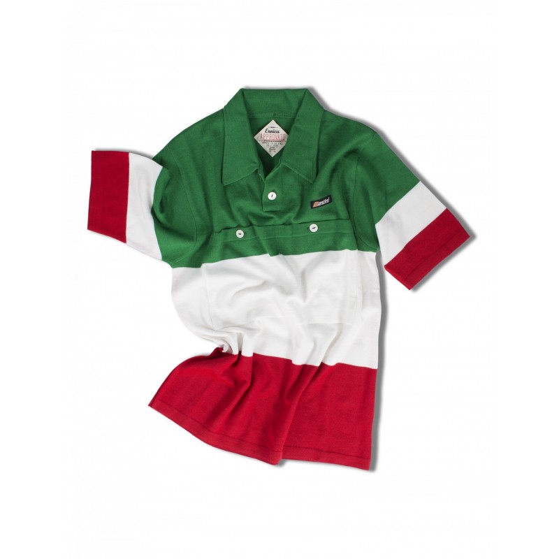 Santini Eroica Italia Wool S/S Jersey