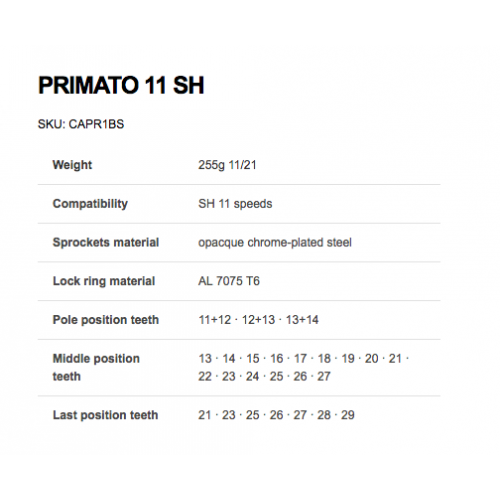 MICHE Primato Cassette 11 SH